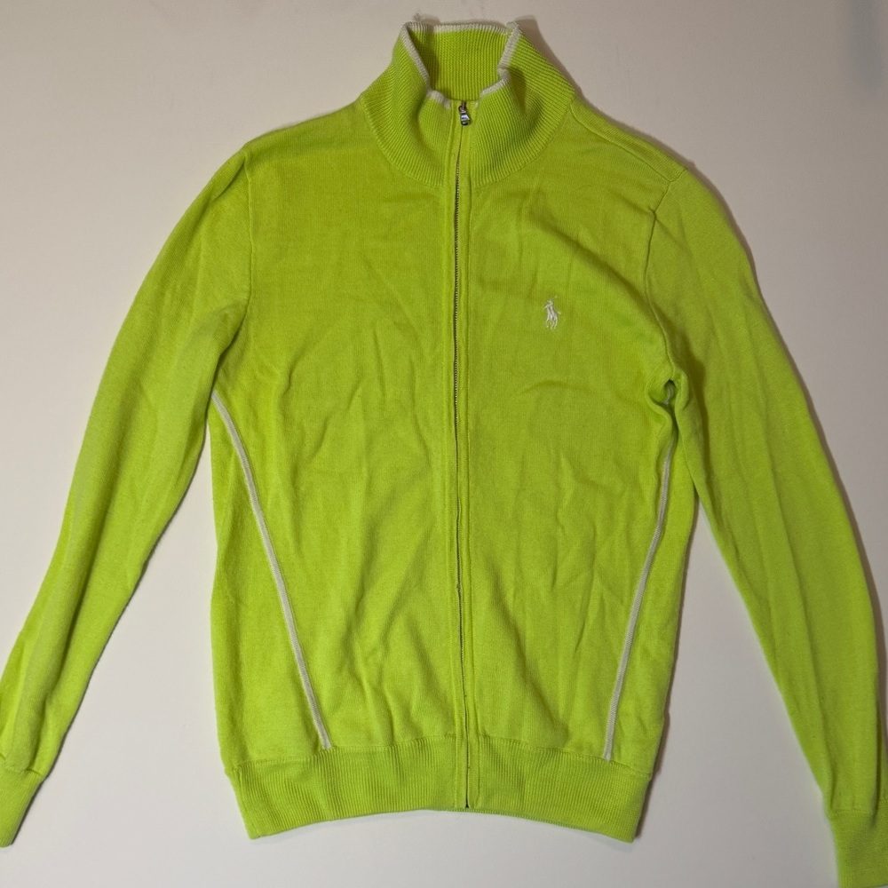Polo Golf Ralph Lauren Lime Green Sweater